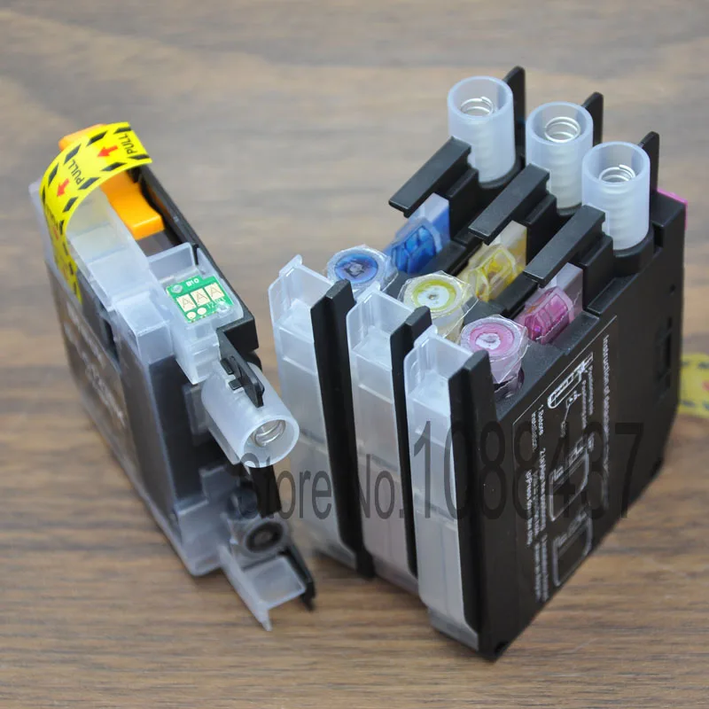 Для принтера Brother J650DW J870DW J4410dw J650 J870 J4410 650 870 4410 чернильный картридж LC123 Europe E204 |