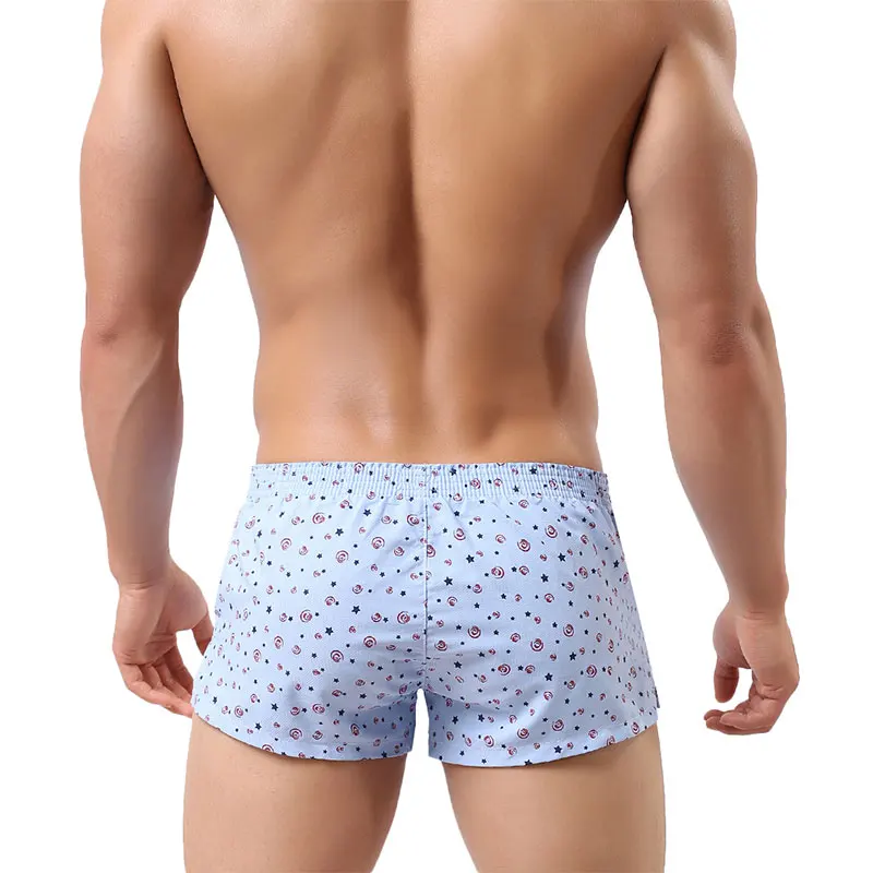 Boxer Shorts Man Summer Beach Cotton Short Dot Sweatpants Fitness Elastic Waist Casual Mens Sleepwear Homewear 2018 | Мужская одежда