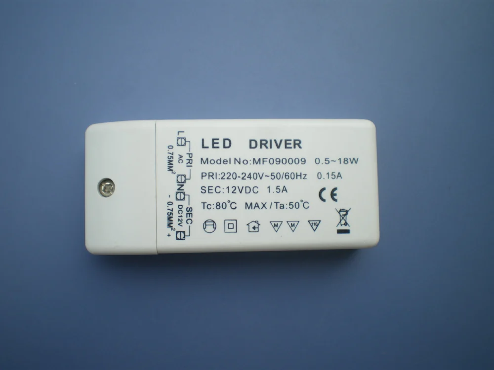 3 years warranty 100pcs/lot led driver 12V 18W 1.5A constant voltage AC 220-240 V DC | Лампы и освещение