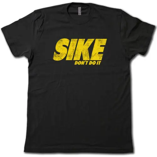 Футболка SIKE't DO IT забавный и саркастический дневник Wimpy Kid MOVIE TEE|Мужские футболки|