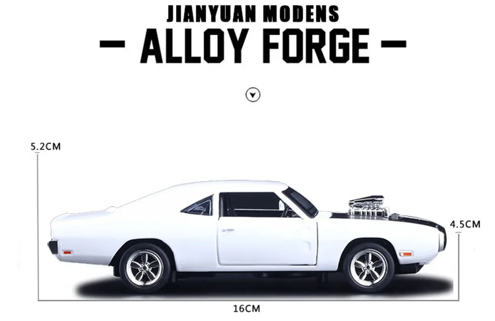 1:32 Dodge зарядное устройство Форсаж легированные модели автомобилей детские игрушки для детей Классические металлические автомобили