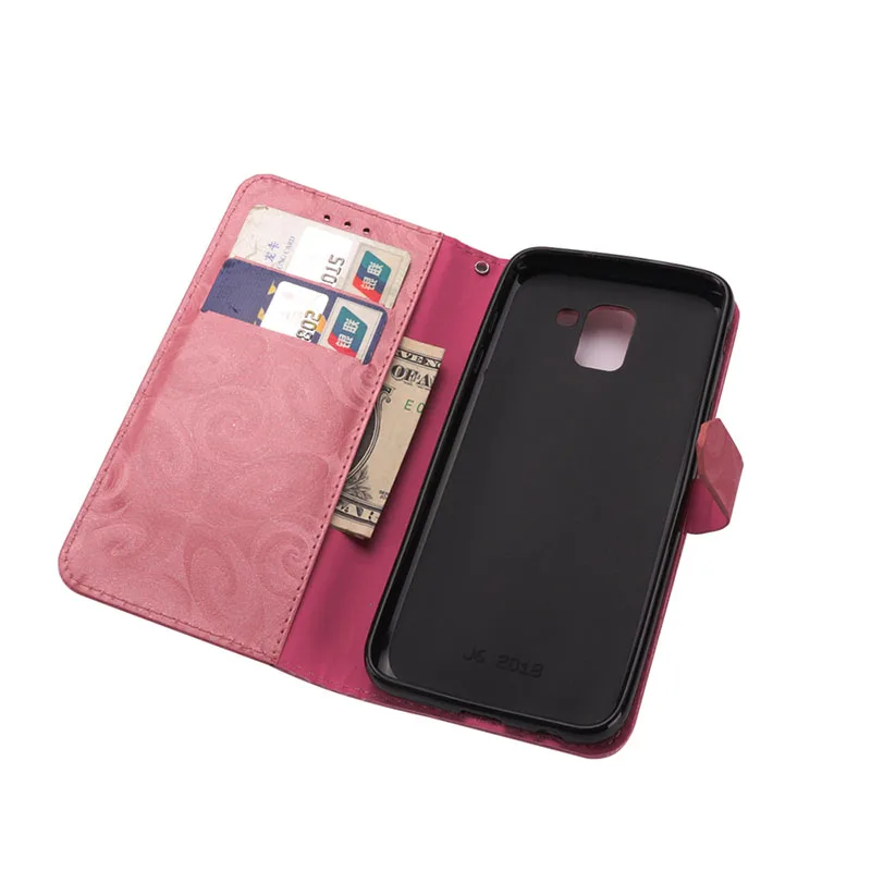 Для samsung Galaxy J6 2018 чехол SM-J600FN SM-J600FZ SM-J600F/DS SM-J600L SM-J600G/DS для J600 sm-j600f флип мобильного