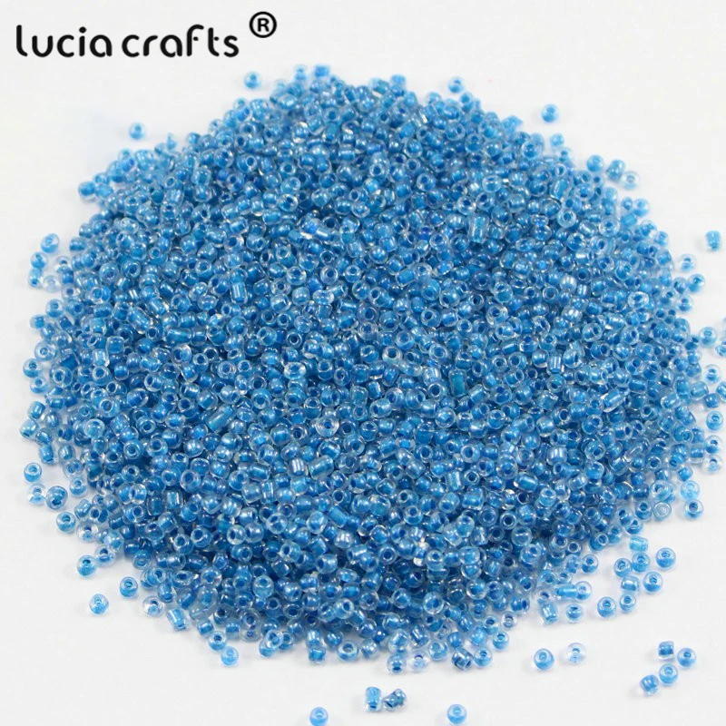 Распродажа! Lucia crafts 50 г/лот 2 мм случайные разноцветные свободные стеклянные бусины Бисер для одежды аксессуары для изготовления ювелирных изделий CH1205