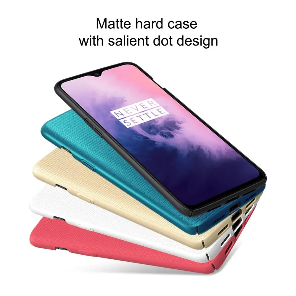 Oneplus 7 case armor cover 6 41&quot Nillkin shockproof for frosted shield hard plastic coque etui 360 on | Мобильные телефоны и