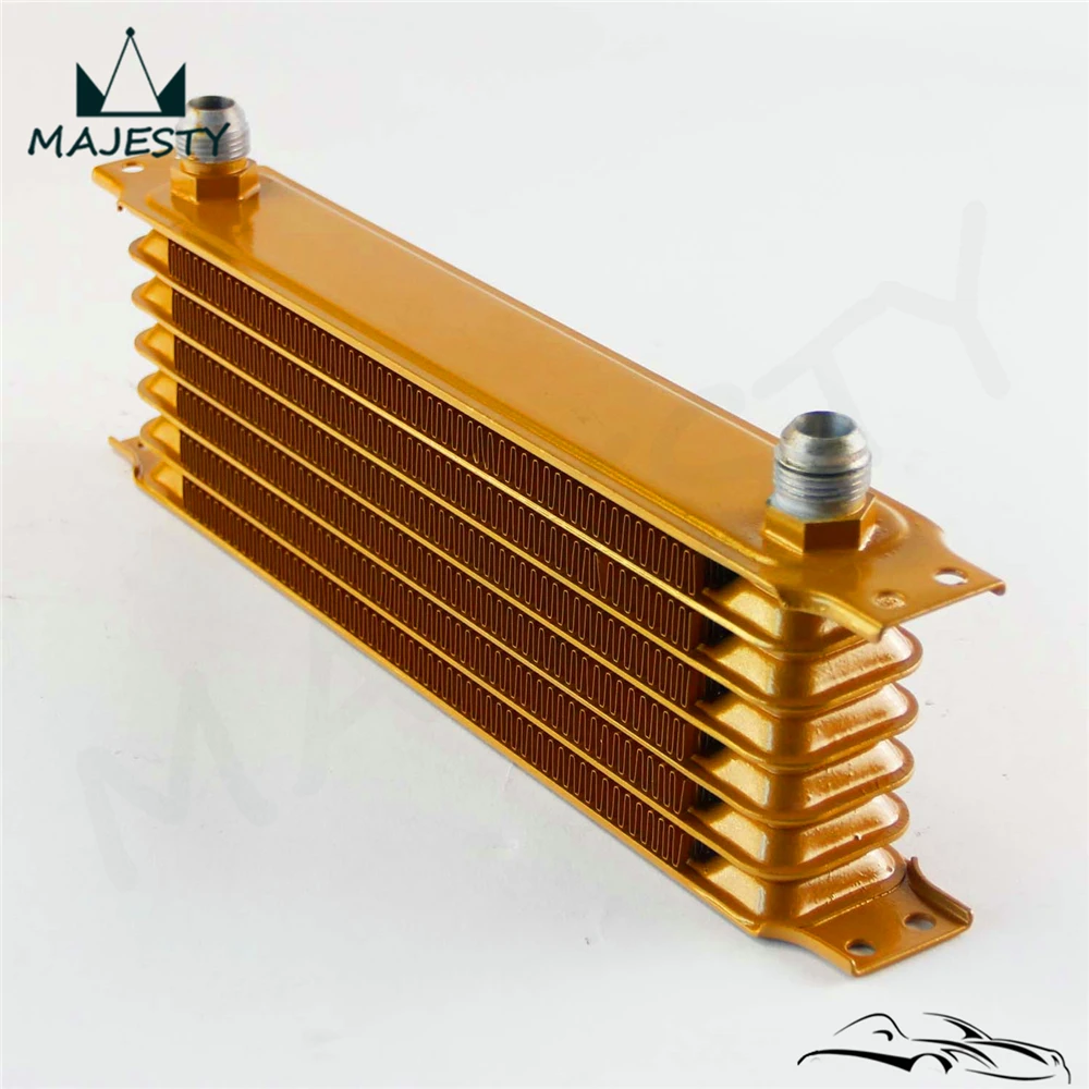 Универсальный 7 рядный семейный охладитель трансмиссии двигателя алюминиевая