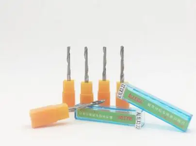 5 шт. высококачественные концевые сверла с одной канавкой DJTOL 5*5*15 мм режущие для