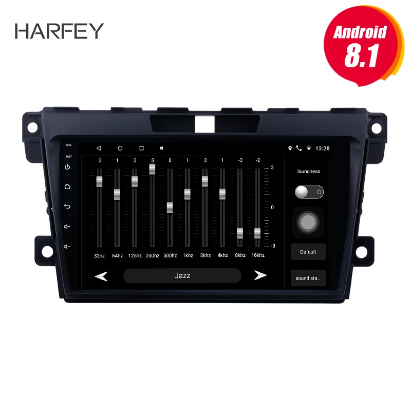 Автомагнитола Harfey 2 Din Android 9 1 для MAZDA CX-7 2007-2014 автомобильный мультимедийный плеер