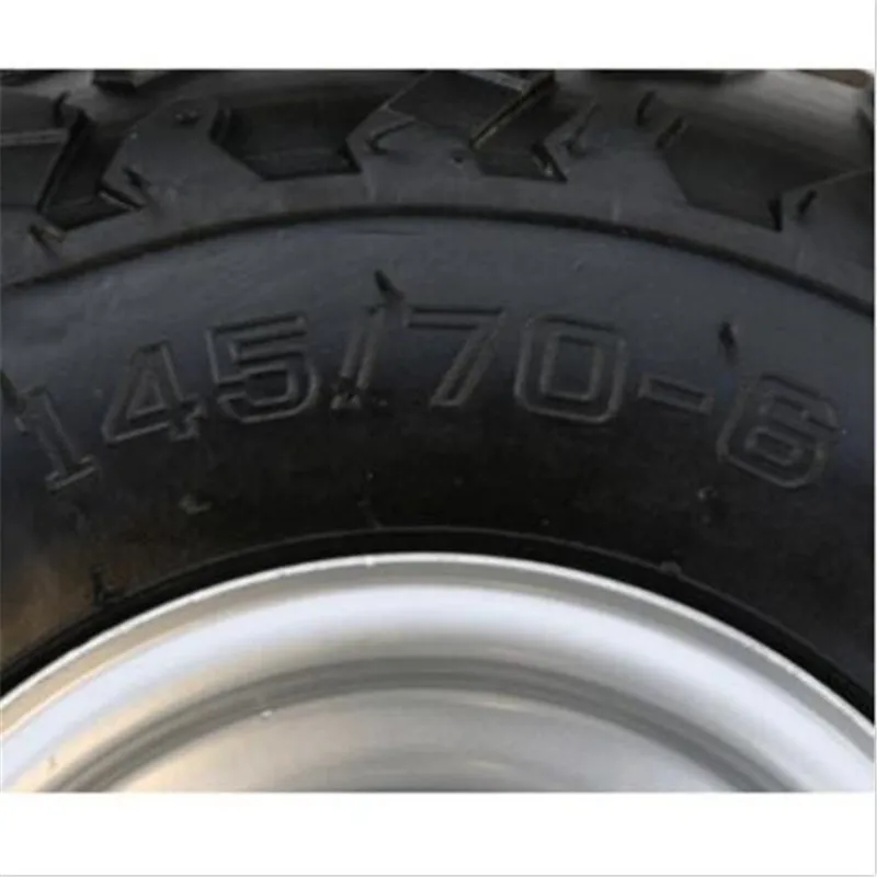 4x145/70 6 дюймов Передняя и задняя флейта бескамерная шина 50 110cc Quad Bike ATV багги TA|rear