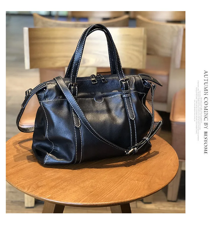 Bag Female Women's 100% Genuine Leather Bags Handbags Crossbody Bags For Ladies Leather  shoulder Large Bags Bolsa Feminina Tote