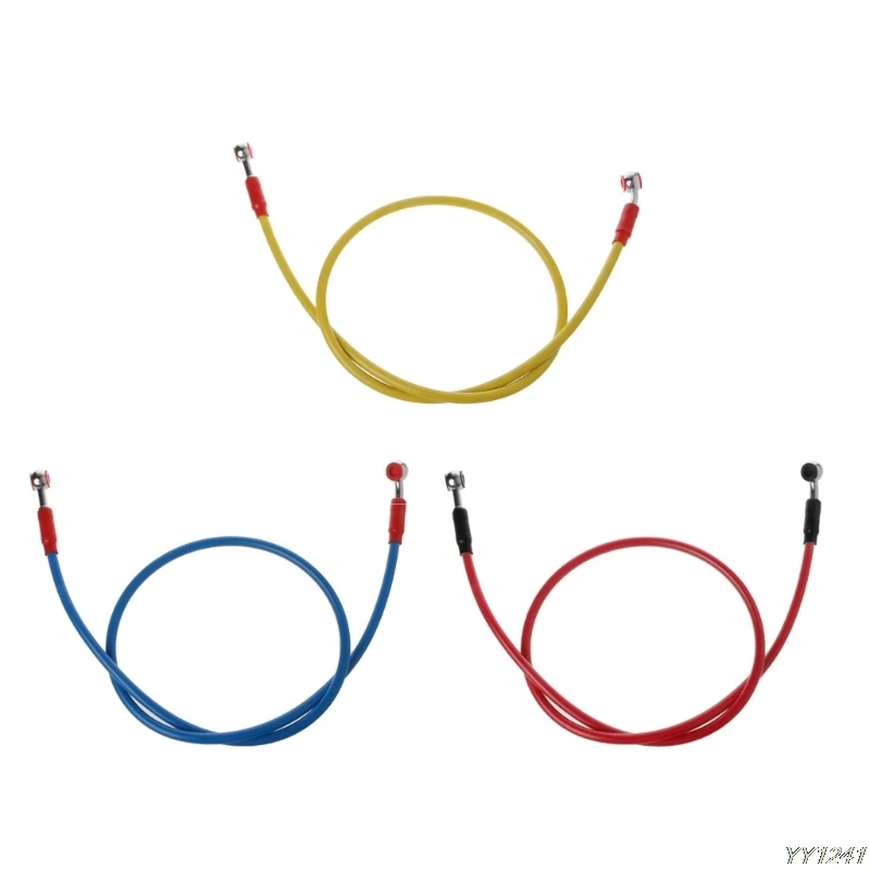 100 см Универсальный мотоцикл из нержавеющей стали Плетеный тормозной шланг