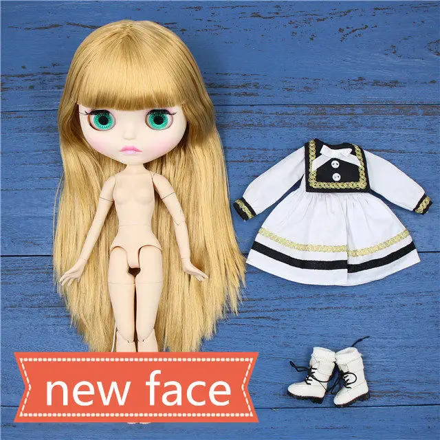 Заводские игрушки шарнирная кукла blyth комбинированная кукла с одеждой обувь или новая голая кукла 1/6 30 см - Цвет: oily hair