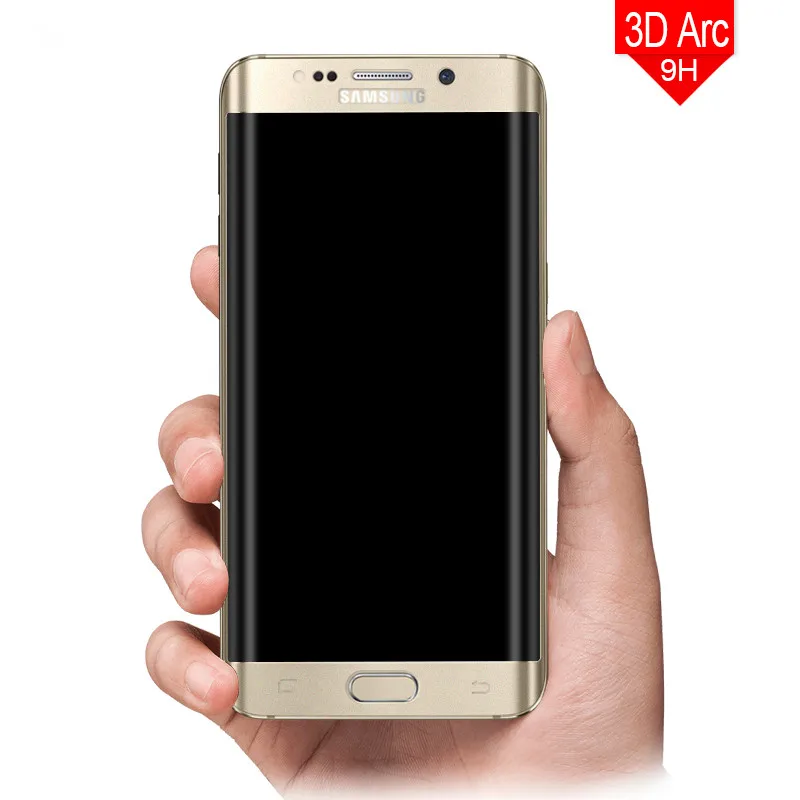 0 2 мм полный экран закаленное стекло для Samsung Galaxy S6 Edge/S6 Edge Plus Screen Protector 3D изогнутые