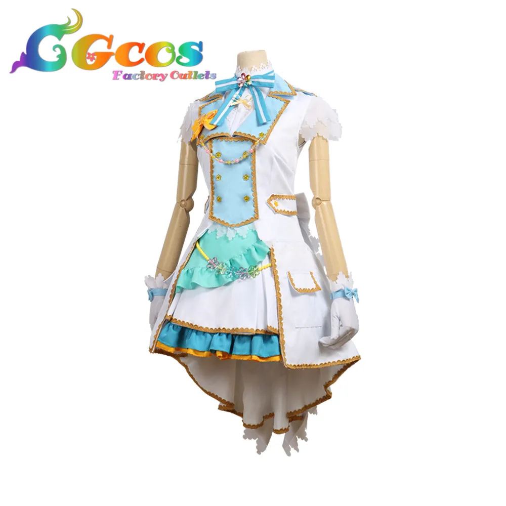 CGCOS Coplay косплэй костюм BanG Dream Pastel * палитры 2nd один Hikawa Hina аниме платье костюмы на