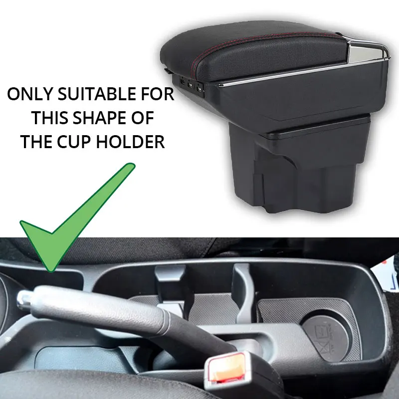 Для России KIA Rio K2 2016 подлокотник коробка для хранения центральный консоль