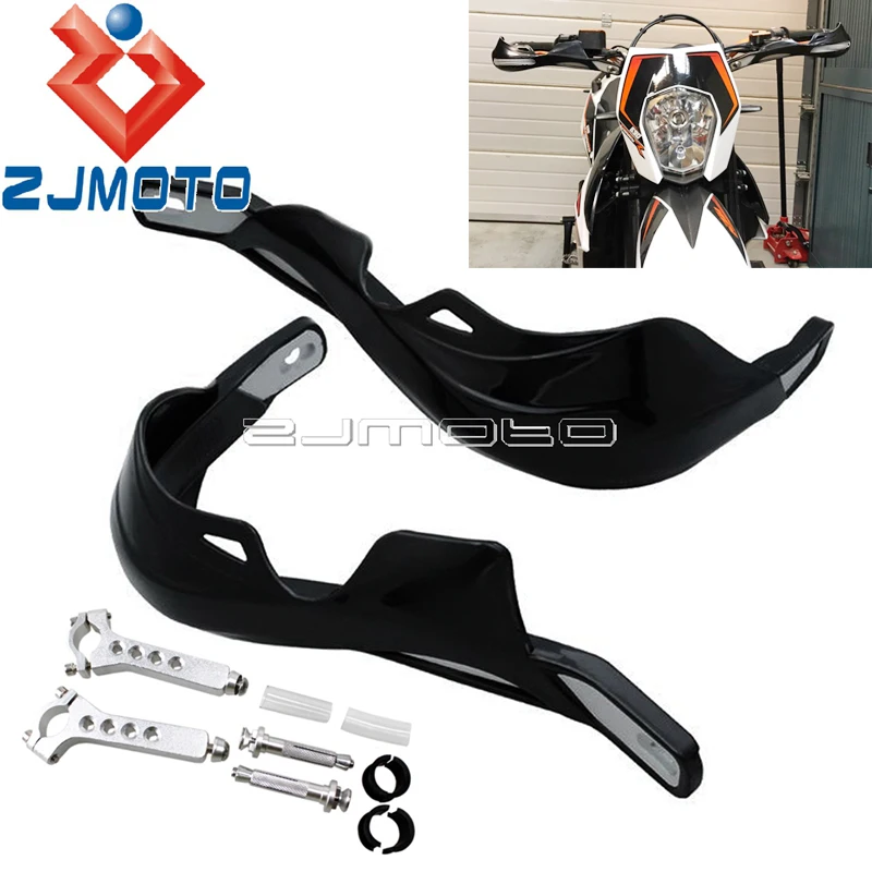

Universal Dirt Bike 1-1/4" 7/8" Handle Bar Hand Guards Black Handguards For Suzuki Yamaha DR YZ DR KLR KLX KX XT YZ EXC XC
