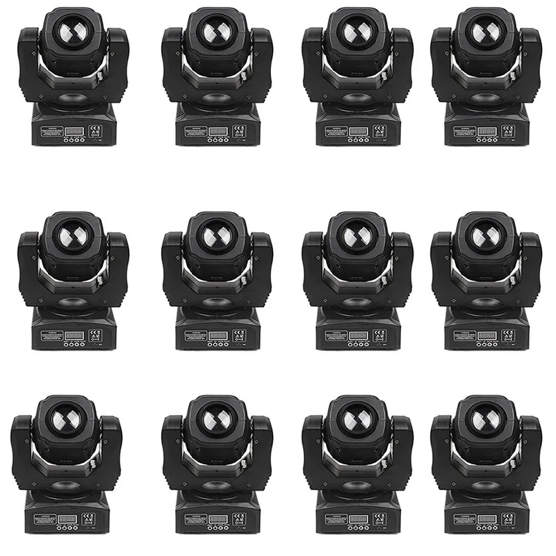 12 шт. 60 Вт LED gobo движущийся головной свет ing spot Light dj set Рождественская движущаяся