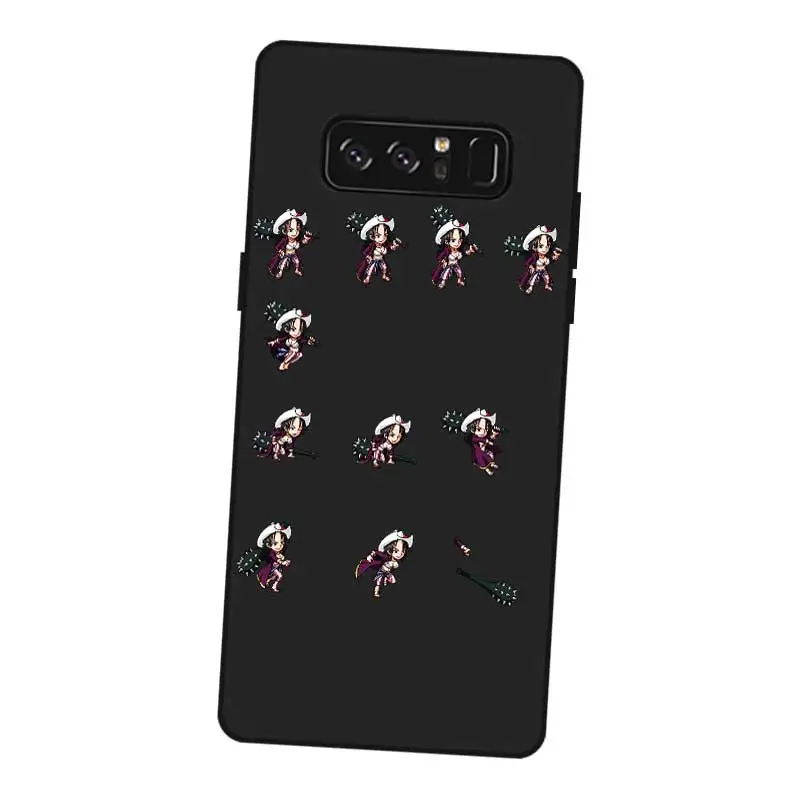 P154 One Piece Popular Black Silicone Case Cover For Samsung Galaxy Note 3 4 5 8 9 10 Plus M10 M20 |