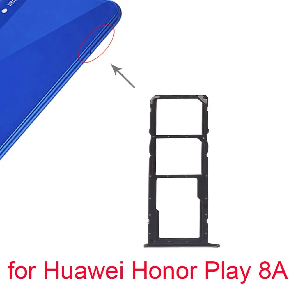 Новинка лоток для SIM карты Huawei Honor Play 8A + карта Micro SD 8A|Адаптеры карт| |
