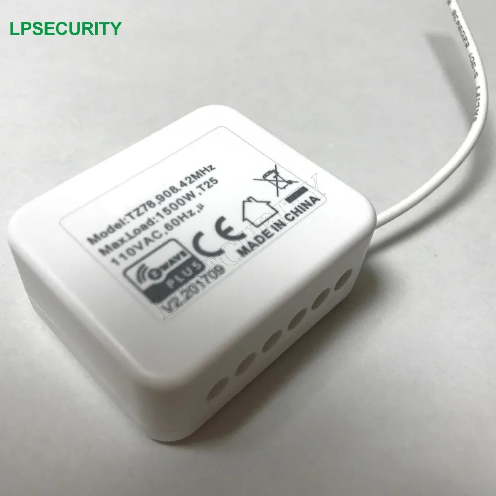 Z WAVE Plus вставной модуль управления переключателем TZ78 для системы освещением