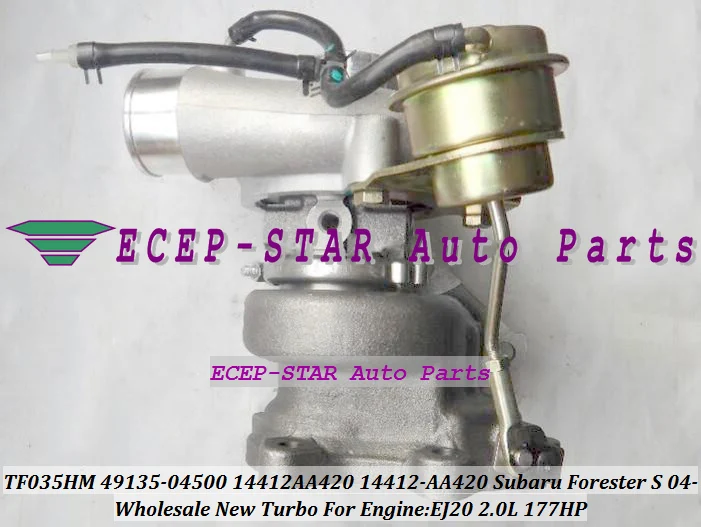 TF035 49135-04500 14412AA420 14412-AA420 14411-AA551 14411AA551 4913504500 Турбо для SUBARU Forester S 2004- EJ20 2.0L 177HP