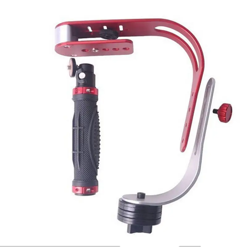 Красный Ручной Стабилизатор для видеокамеры Steadicam Canon Nikon Sony Gopro Hero Phone DSLR DV с