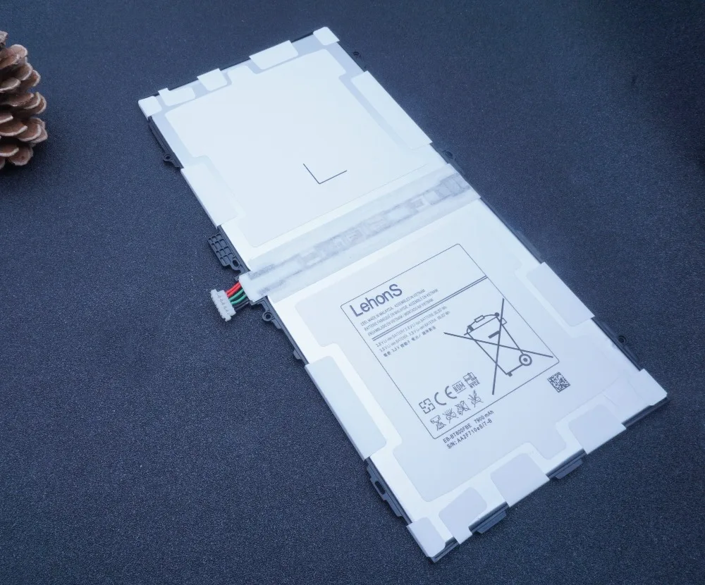 LehonS 1x7900 мАч запасная батарея для планшета Samsung Galaxy Tab S 10 5 T800 SM-T800 T801 T805 EB-BT800FBE с