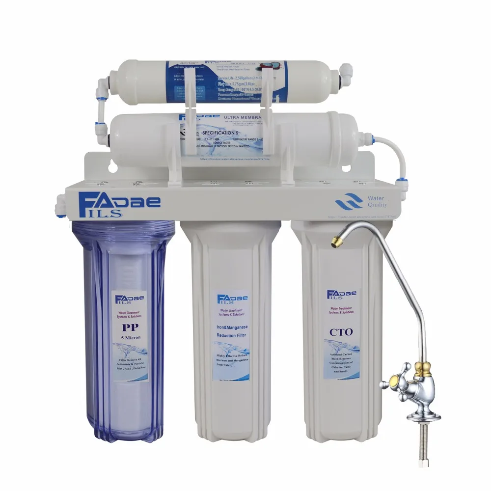 Премиум! Домашний 5 ступенчатый ультрафильтрующий фильтр для питьевой воды