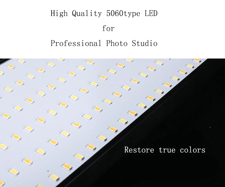 60W 120pcs LED 5600k белый цвет фотостудия светодиодное освещение полоса фотография