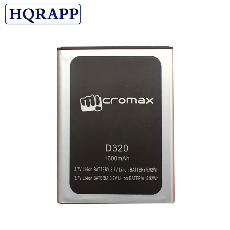 Горячая Сменный аккумулятор для телефона Micromax D320 болт литий-ионная батарея для телефона батарея батареи запчасти аккумулятор
