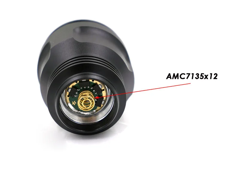 C8 CREE XP L HI V2 одиночный режим 12*7135 LED Драйвер печатная плата 4200 мАч мощный