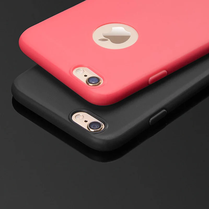 Силиконовый чехол YAMIZOO для iPhone 6 s милые розовые яркие чехлы телефонов мягкая
