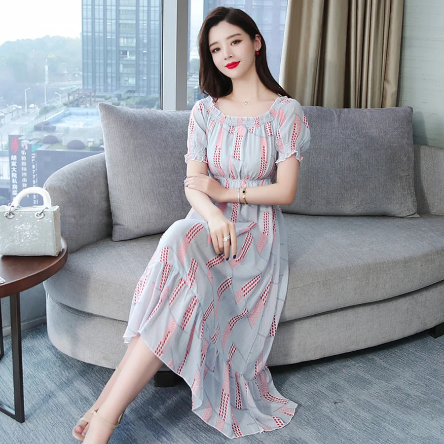 2019 Винтаж размера плюс с открытыми плечами пикантные Boho Открытое платье без
