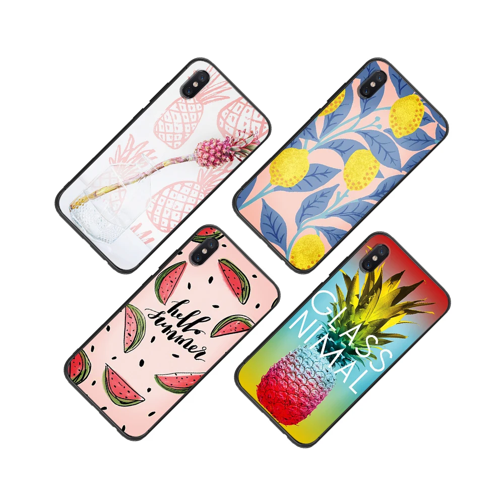 Summer Pineapple Lemon Cactus Watermelon For Xiaomi Redmi Note 5 S2 7 Plus 6 3 3S Pro 4A 4X 5A 6A Prime Case Mi 9 8 RG Lite | Мобильные