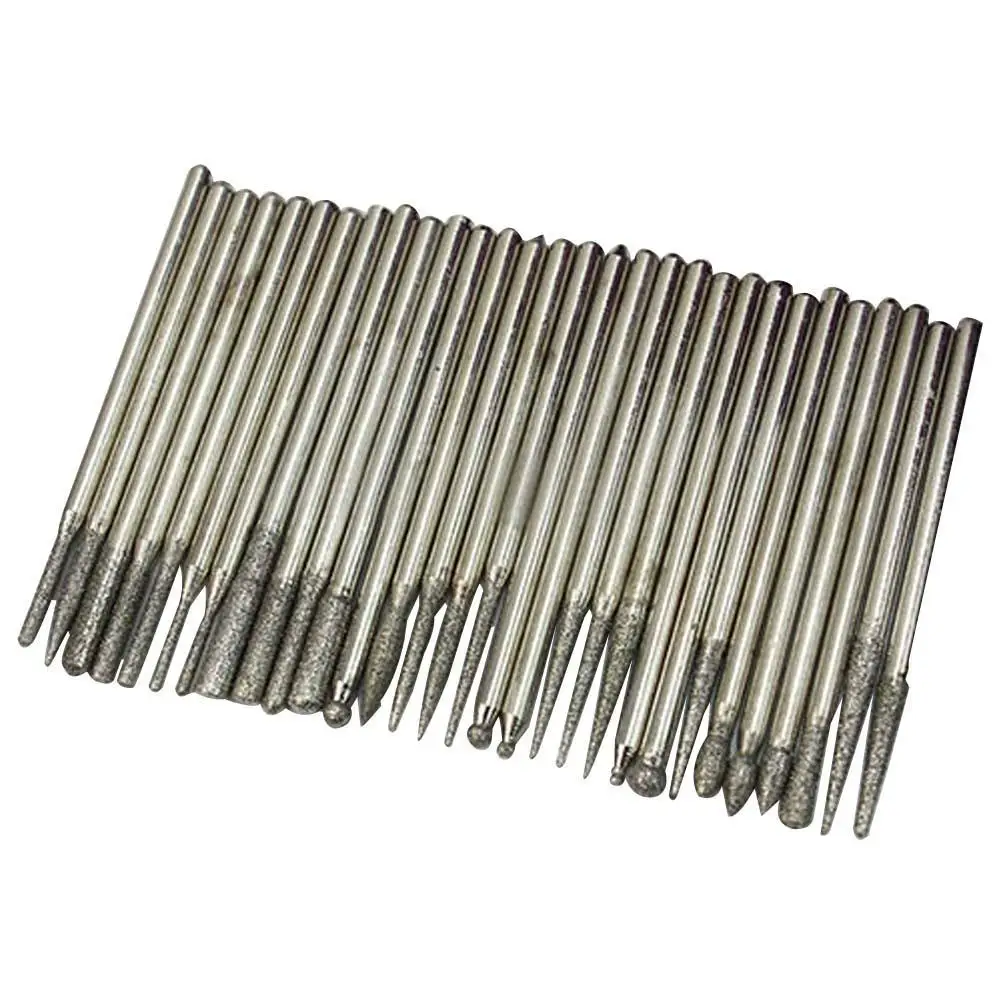 30 шт. набор алмазных сверл для гравировки и шлифовальных инструментов|Сверла| |