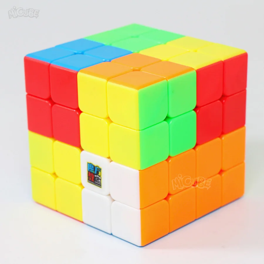 Moyu Meilong 4x4 скоростной куб Волшебная головоломка без косточек 4x4x4 Neo Cubo Magico 59 мм Мини Размер матовые поверхностные игрушки для детей