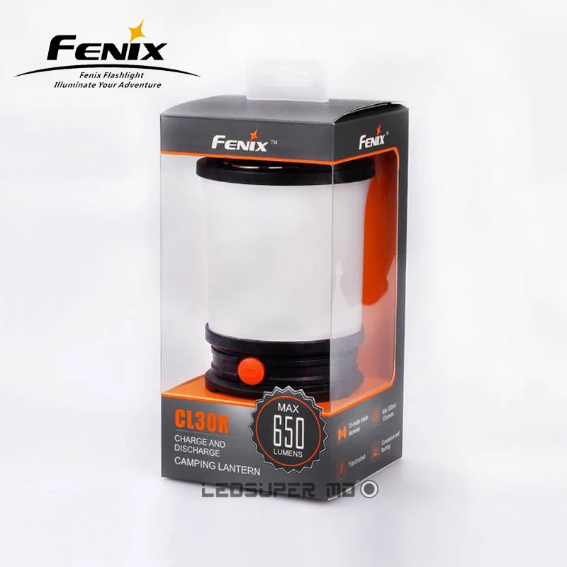 Pаспродажа Портативный фонарь высокой интенсивности Fenix CL30R, 650 люмен, микро-USB, перезаряжаемый фонарь для кемпинга с тремя аккумуляторами 18650 Цена Портативный фонарь высокой интенсивности Fenix CL30R, 650 люмен, микро-USB, перезаряжаемый фонарь для кемпинга с тремя аккумуляторами 18650