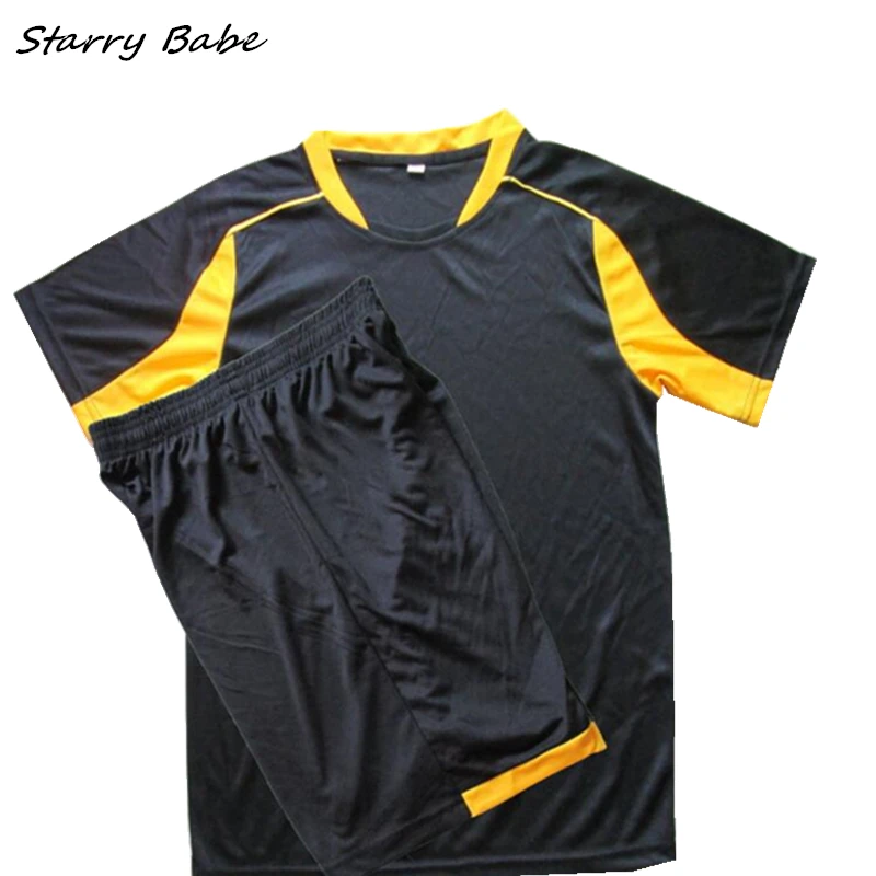 Two Pieces/Set Clothes For Boys Soccer Sets Tops+Short Pants Baby Kids Sports Summer Clothing Children Football Suit 2018 | Детская