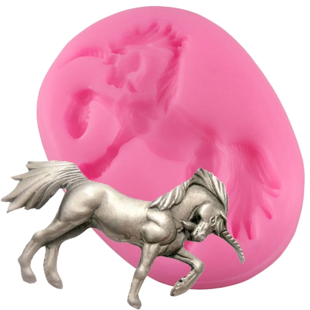 Единорог формы силиконовые инструменты для украшения тортов из мастики день