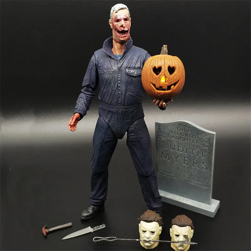 Экшн-фигурки майкеров NECA для Хэллоуина повседневные модели игрушек 18 см ПВХ