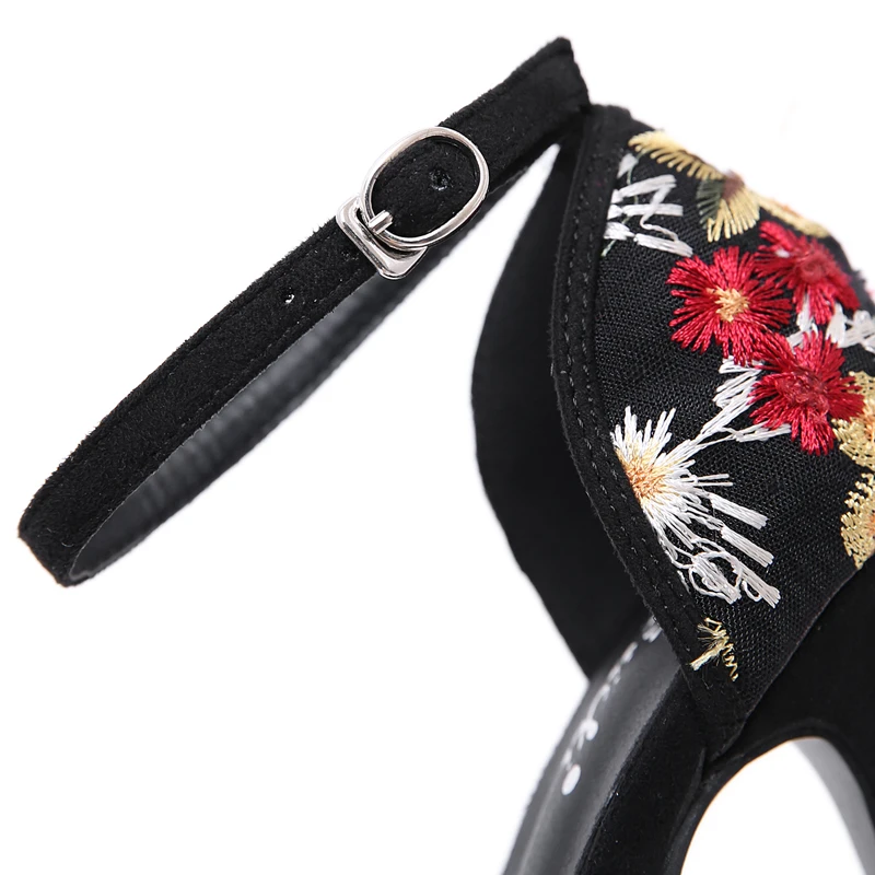 Женские сандалии на каблуках 17 см Босоножки платформе и высоком каблуке модные