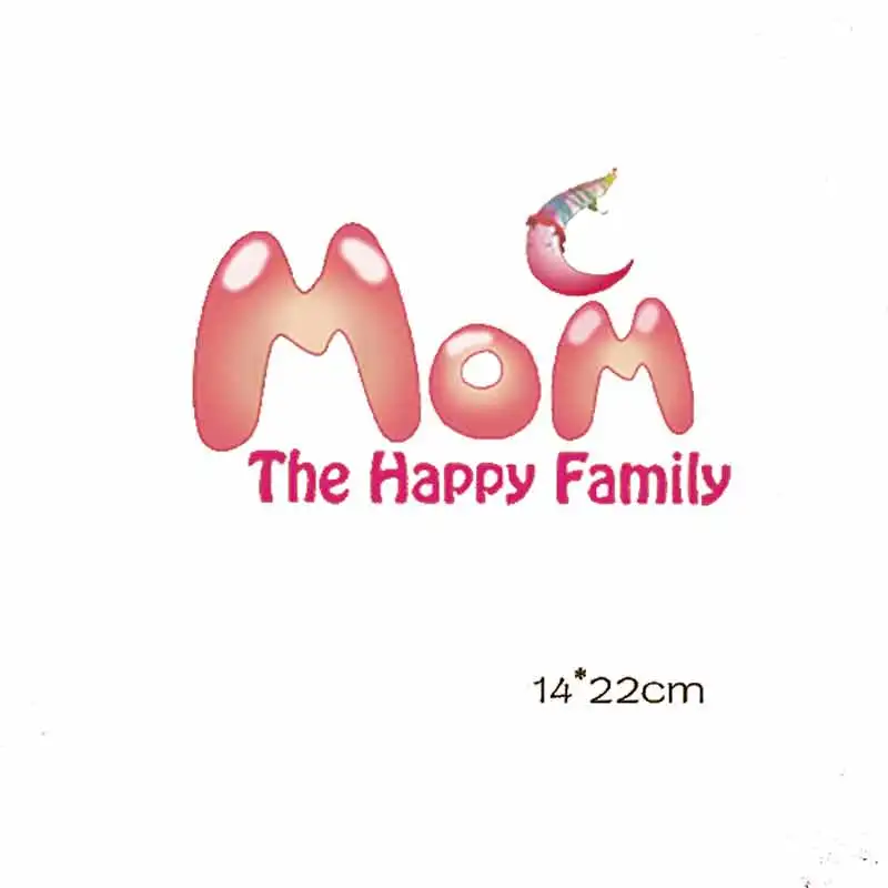 Праджня нашитая буква одежда для мамы и дочки небольшой Размеры моющиеся