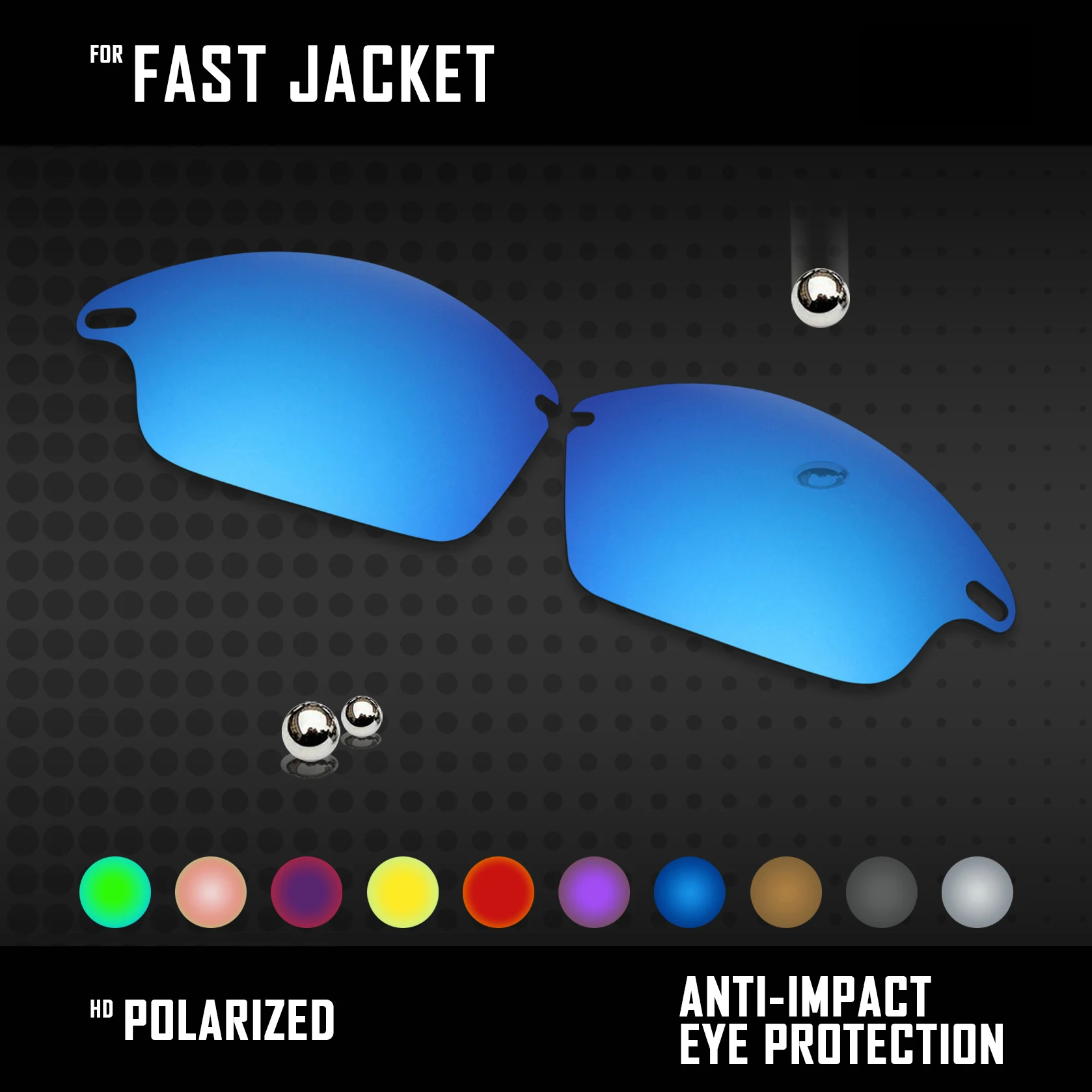 Ts For Oakley Fast Jacket Oo9097 Sunglasses Polarized - Mult