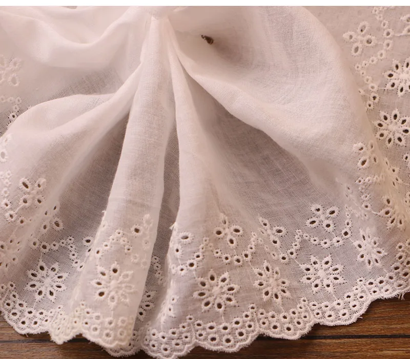 16CM 2 Yards 2 Yards16cm рубашки-поло для детей, хлопковые кружевные Швейные аксессуары для рукоделия ручной работы для одежды сумка свадебное украшение - Цвет: 16CM 2 Yards