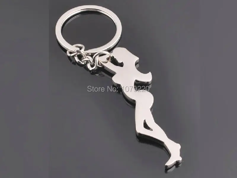 HJ сексуальный брелок для девочек креативный полированный хром Модный Ювелирный