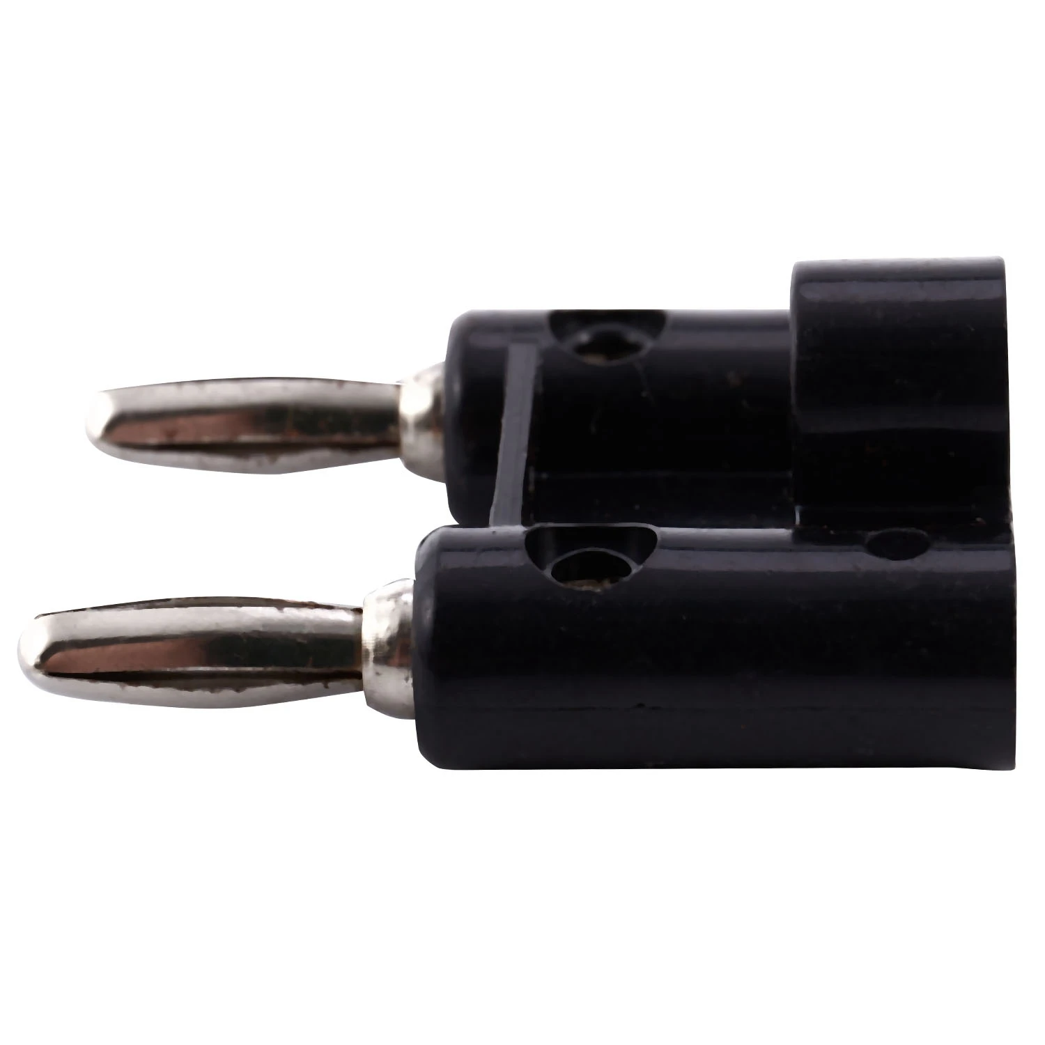 10 шт двойная вилка типа банан разъемы динамиков винта черный +