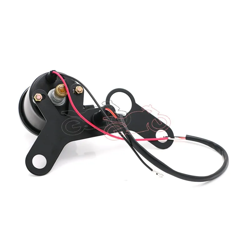 Universal Fit Motorcycle Metal Speedometer Meter+ Bracket Double Color LED Light Odometer Speed Meter Gauge Miles 0-140km/h | Автомобили и