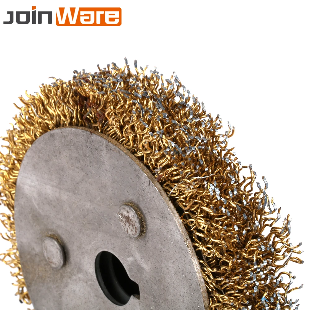 

Steel Wire Grinding Wheel For Polishing Rubber Tire Metal 90x16mm 115x16mm 1Pc Polisher Tool