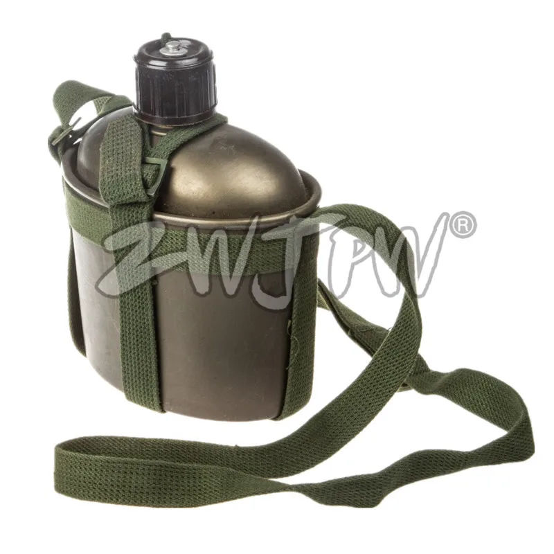 Оригинальный излишки WW2 ТИП 83 тактический чайник алюминиевая Столовая Открытый