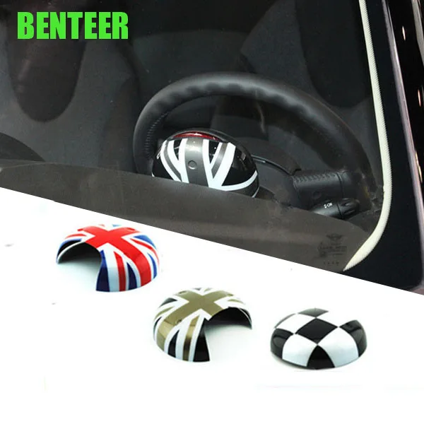 

For bmw Mini R55 R56 R60 clubman countryman peaceman roadstar car steering wheel sticker