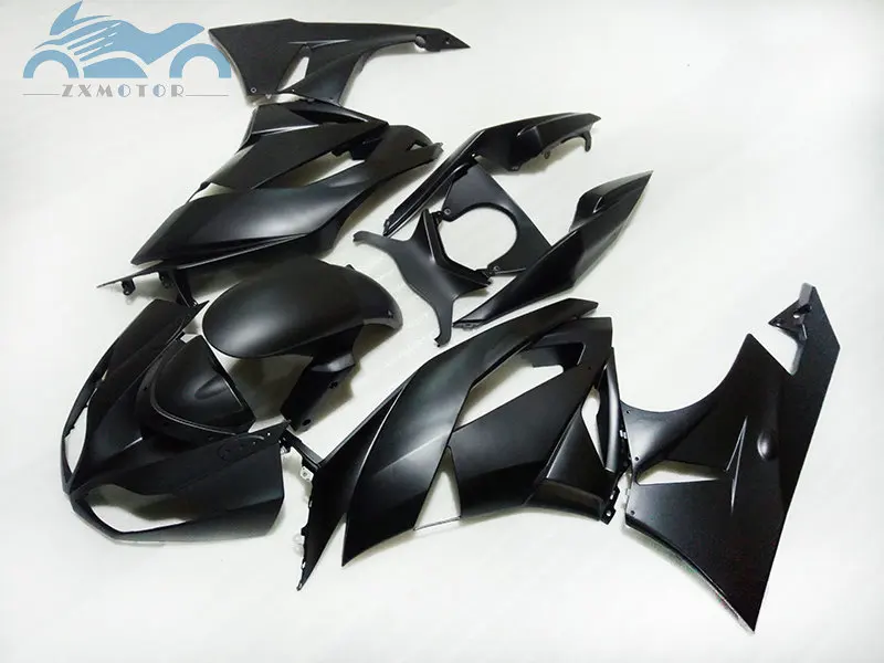 Custom Motorcycle fairings kit for KAWASAKI Ninja ZX6R 2009 2011 2012 sports fairing kits ZX 6R 636 09-12 matte black bodyworks |